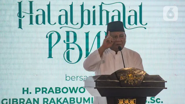 Prabowo-Gibran Hadiri halalbihalal PBNU