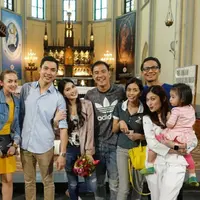 Sandra Dewi melakukan geladi resik untuk pernikahannya dengan Harvey Moeis. (Instagram/@sandradewi88)