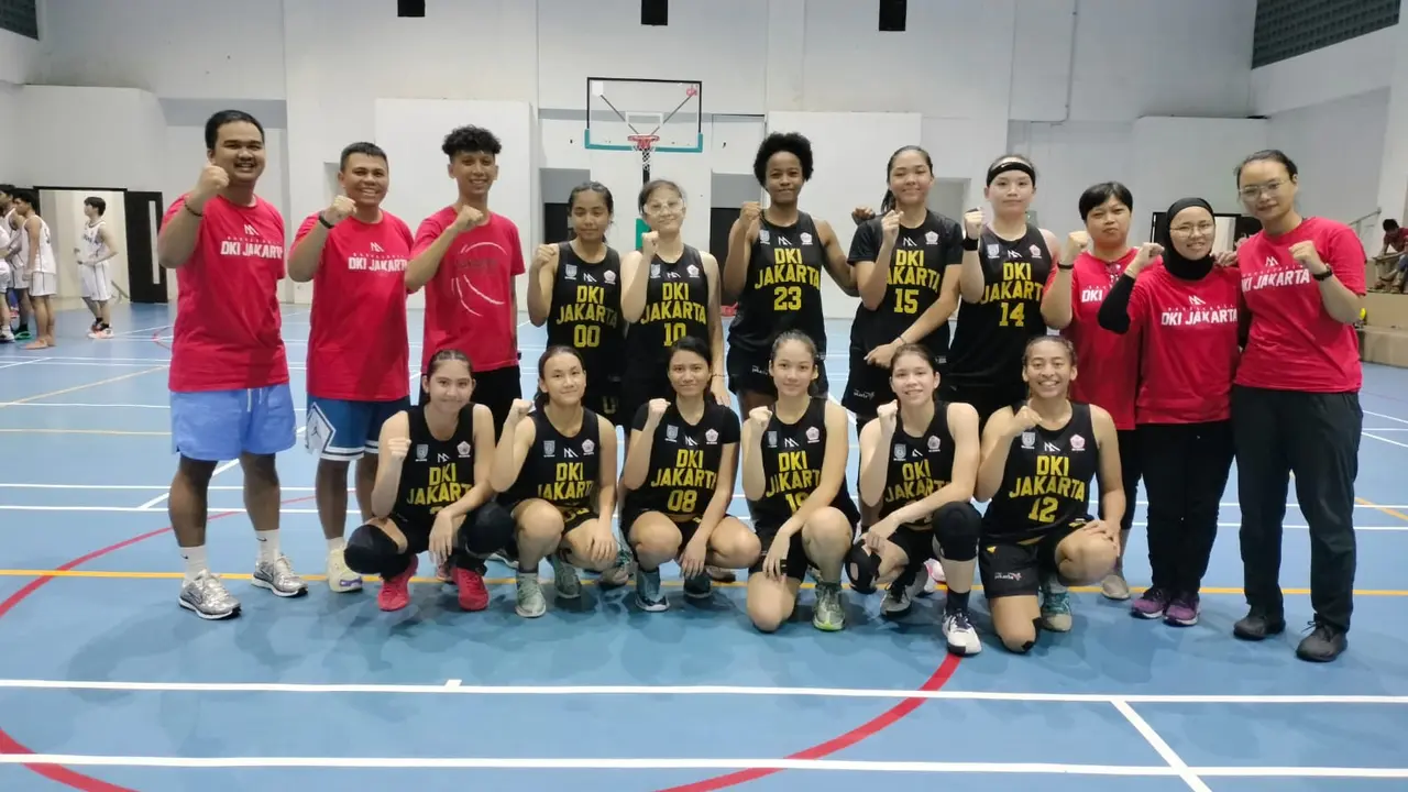 Tim Basket Putri Pra PON DKI Jakarta