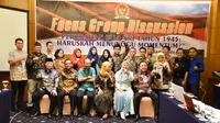 Focus Group Discussion (FGD) bertema “Perubahan UUD NRI Tahun 1945: Haruskah Menunggu Momentum?”, di Samarinda, Kalimantan Timur, Sabtu (27/7/2019)