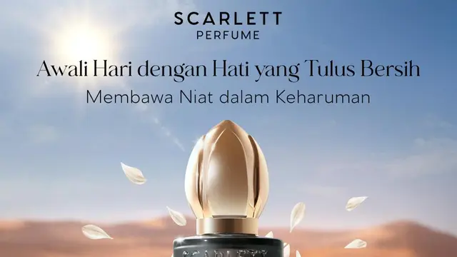 Scarlett Rilis The Golden Scents, Koleksi Parfum dengan Aroma Hangat dan Berlapis yang Mewah