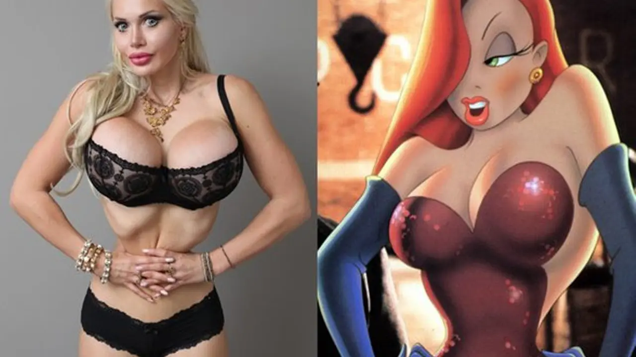 Demi Mirip Tokoh Kartun, Model Ini Rela Angkat 6 Tulang Rusuknya