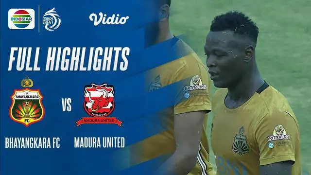 Berita Video, Highlights Pertandingan Bhayangkara FC Vs Madura United pada Sabtu (18/9/2021)