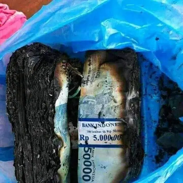 6 Momen Apes Uang Terbakar Ini Bikin Elus Dada, Hilang dalam Sekejap