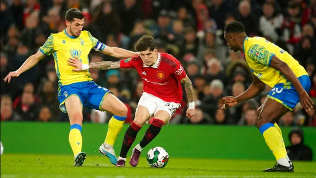 Manchester United Amankan Tiket Piala Liga Inggris Usai Taklukkan Nottingham Forest