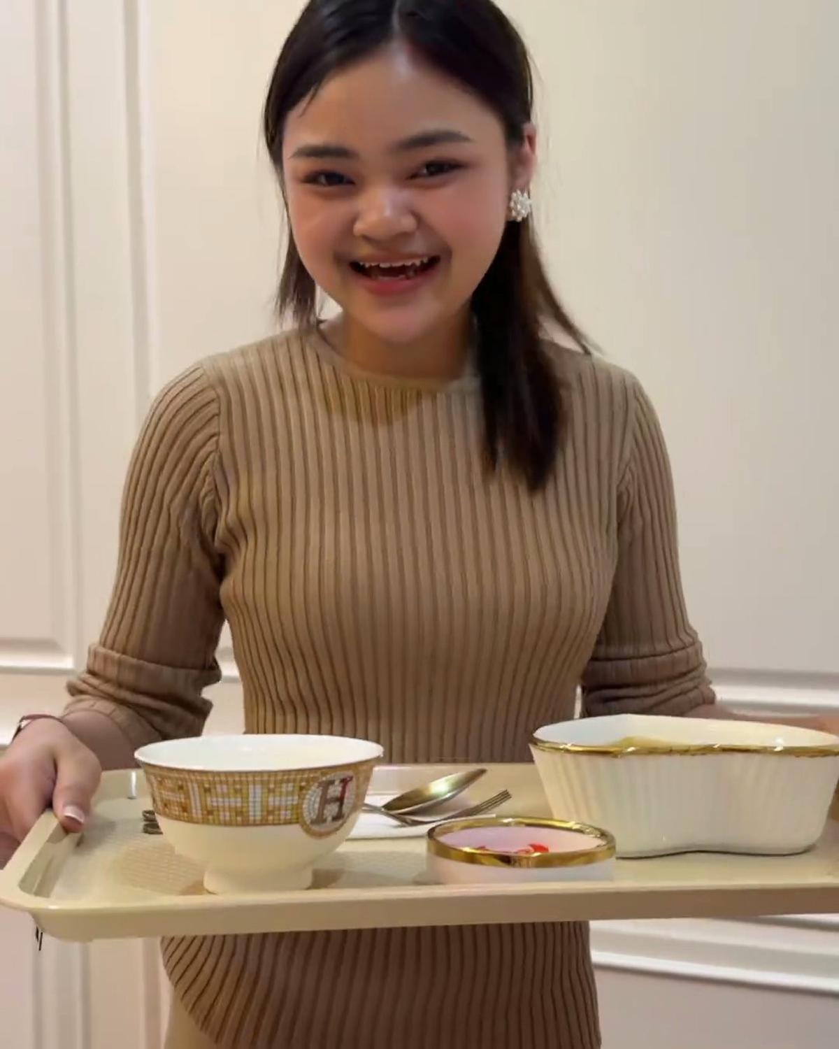 Momen Bella Shofie dapat ucapan Hari Ibu dari Anak Sambung, Sweet Dimasakin Makanan Khusus