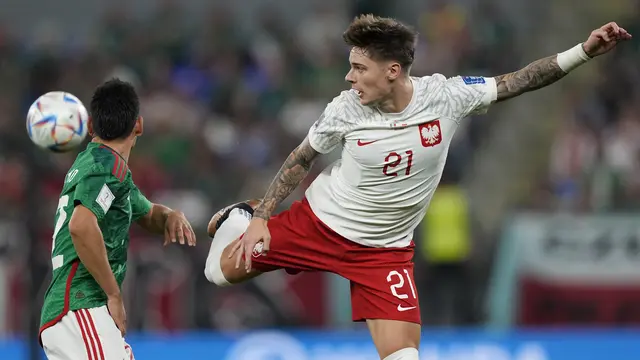 Robert Lewandowski Gagal Penalti, Polandia vs Meksiko Imbang di Piala Dunia 2022