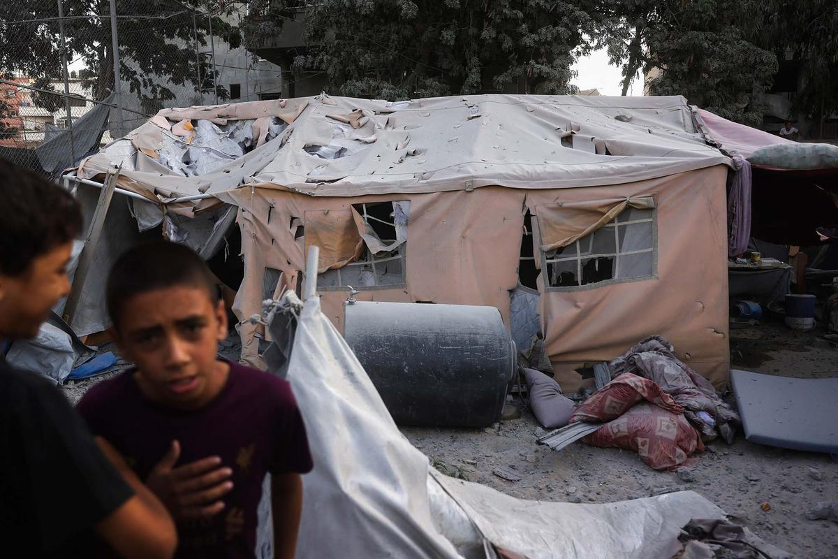 FOTO: Detik-Detik Mencekam Serangan Udara Israel di Gaza