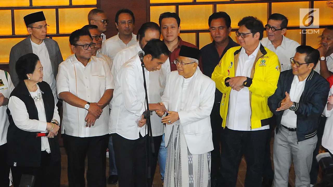 Unggul Versi Hitung Cepat, Ini Tanggapan Jokowi - Ma'ruf