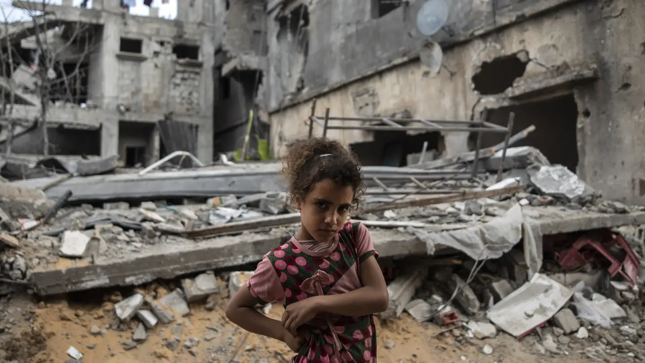 Gaza yang Hancur Lebur akibat Konflik Israel-Palestina