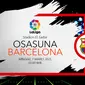 Osasuna vs Barcelona (liputan6.com/Abdillah)