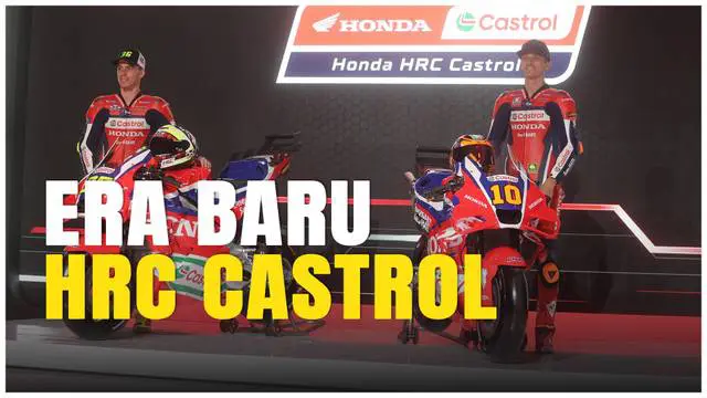 Berita Video, Dua pebalap MotoGP Honda Racing Corporation (HRC) Castrol yakni Joan Mir dan Luca Marini menghadiri launching tim dan motor baru untuk MotoGP 2025 di pabrik PT Astra Honda Motor (AHM) di Cikarang, Jawa Barat pada Sabtu (1/2/2025)z