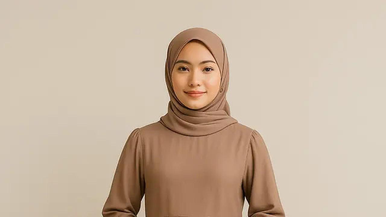 7 Model Gamis Kombinasi Plisket untuk Outfit Sehari-hari
