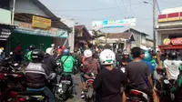 Driver Ojol dan Ojek Pangkalan di Garut Harap Bersabar