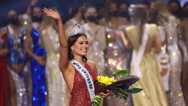 Andrea Meza, Wakil Meksiko Sabet Mahkota Miss Universe 2020