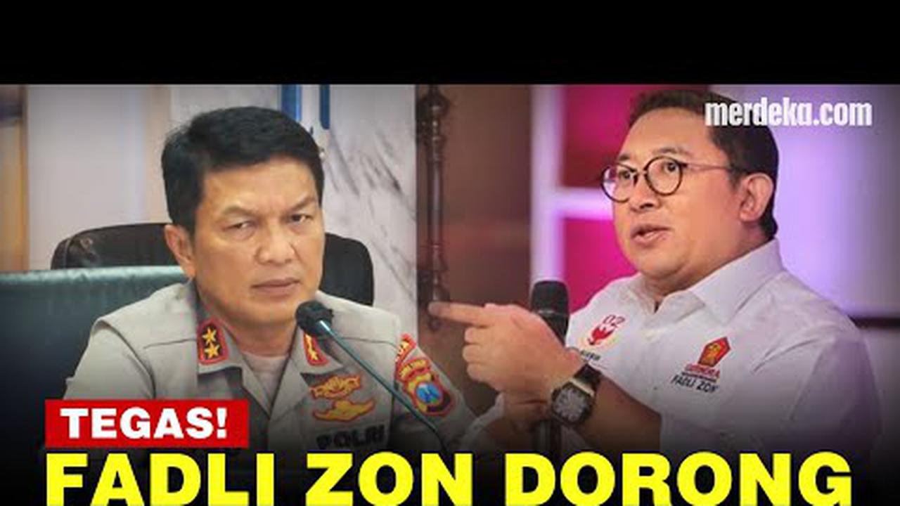 VIDEO: Tragedi Kanjuruhan, Fadli Zon Dorong Kapolda Jatim Irjen Nico Afinta Dicopot