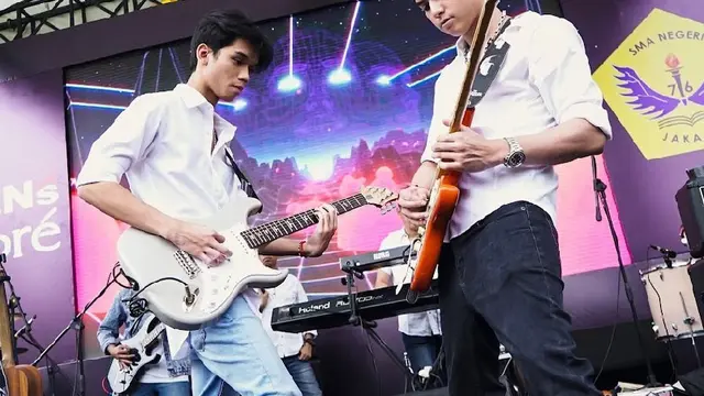 The Lucky Laki manggng di pensi (Instagram/alghazali7)