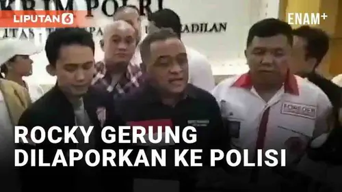 VIDEO: Imbas Video Viral, Rocky Gerung Dilaporkan ke Polisi oleh Relawan Jokowi