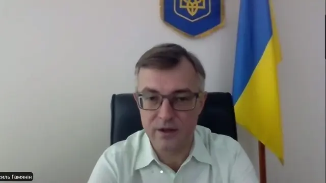 Dubes Ukraina untuk Indonesia Vasyl Hamianin. (Screen Grab)