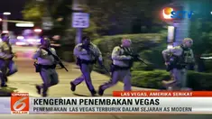 Otoritas keamanan Las Vegas menyatakan 50 penonton konser tewas dan lebih dari 400 lainnya terluka saat pelaku memberondong kerumunan.