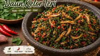 Resep Sambal Daun Kelor Teri, Pedas Gurih Kaya Nutrisi