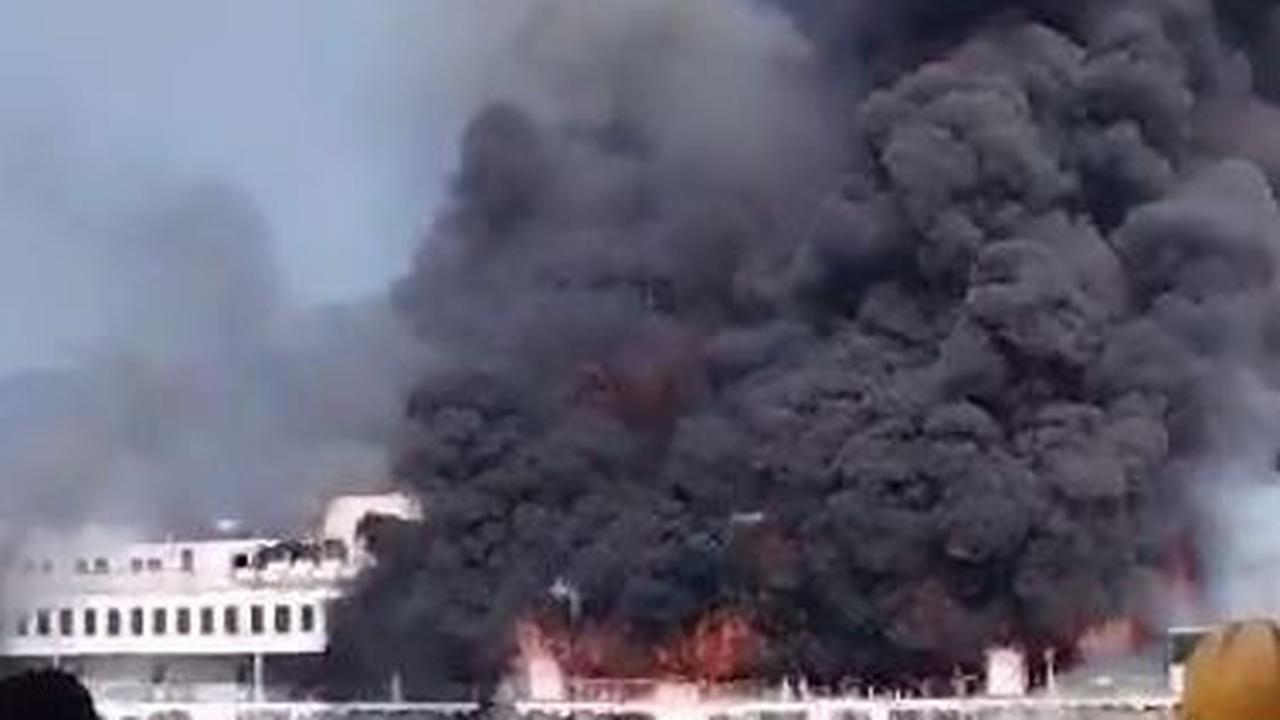 Kronologi Kapal Ferry Terbakar di Merak, Evakuasi Penumpang Dramatis di Tengah Kepulan Asap Tebal