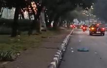 Kwitang Masih Berasap, Sisa Gas Air Mata Tercium Pagi Ini