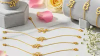 7 Model Gelang Emas 24K 1 Gram Hadiah Custom Inisial, Elegan dan Personal