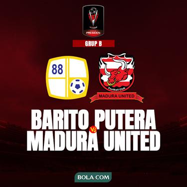 Piala Presiden 2022 - Grup B - Barito Putera Vs Madura United