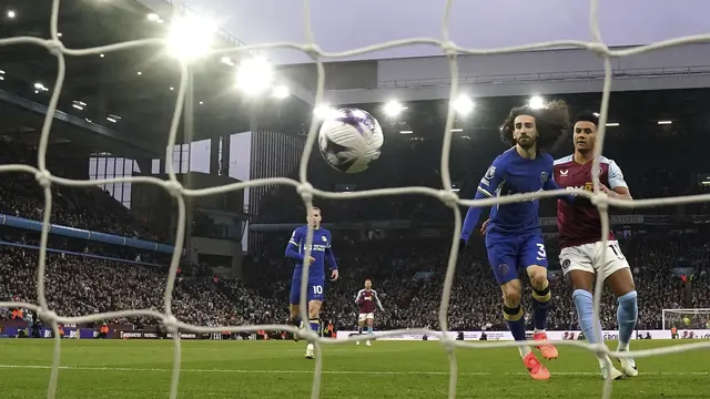 Skor Aston Villa vs Chelsea