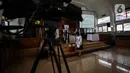 Suasana ibadah Paskah di tengah pandemi COVID-19 di Gereja Protestan Indonesia bagian Barat (GPIB) Effatha, Minggu (4/4/2021). Ibadah rangkaian Paskah tersebut digelar secara daring dengan tetap menerapkan protokol kesehatan. (Liputan6.com/Johan Tallo)
