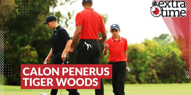 VIDEO: Mengenal Charlie Axel Woods, Anak Legenda Golf Tiger Woods