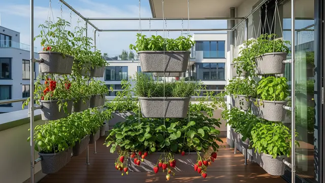 Kebun sayur di teras rumah (Image by Gemini AI)