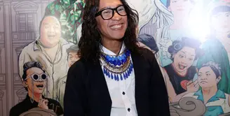 Aming merupakan salah satu personel tim ‘eks’ Extravaganza yang terlibat dalam film komedi ‘The Wedding and Bebek Betutu’. (Nurwahyunan/Bintang.com)