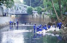 TelkomGroup Angkut 5,1 Ton Sampah dari Kali Krukut di Momen World Cleanup Day