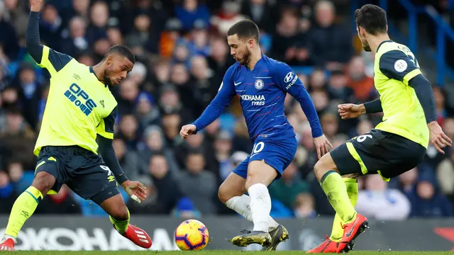 Bantai Huddersfield 5-0, Chelsea ke Empat Besar Liga Inggris