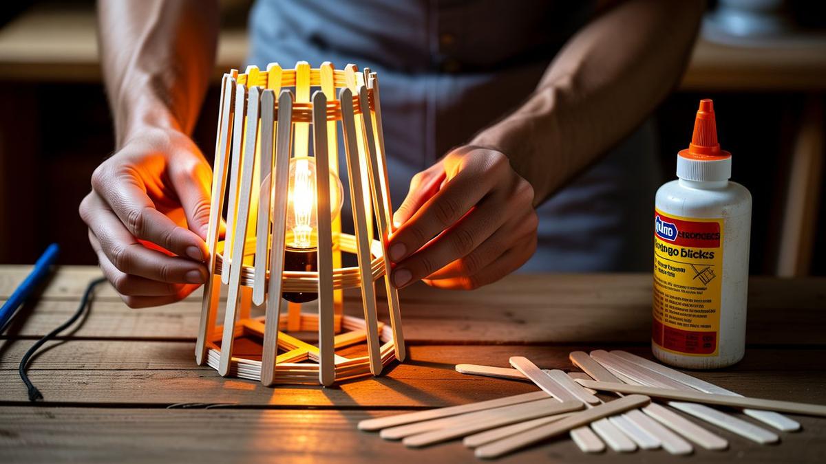 Cara Membuat Lampu Tidur dari Stik Es Krim: Panduan Lengkap untuk Pemula