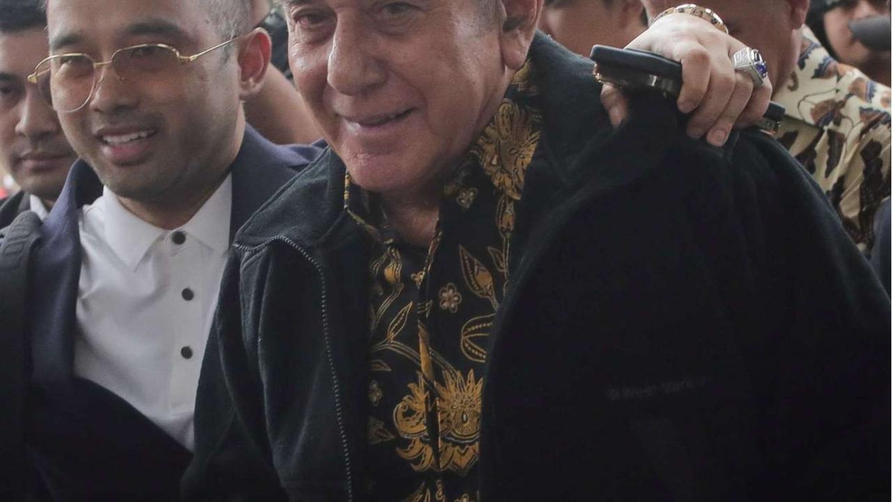 Ketum Pemuda Pancasila Japto Soerjosoemarno diperiksa KPK