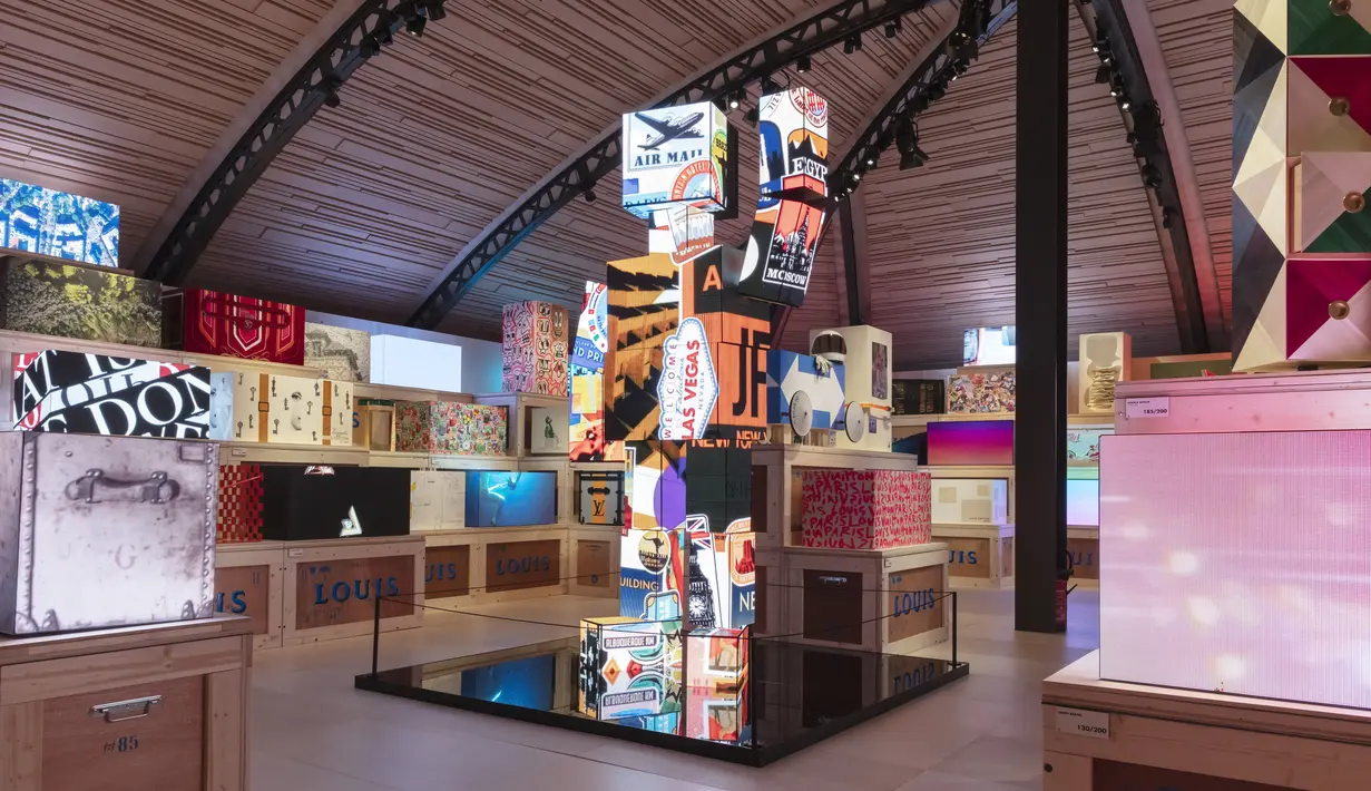 Penghormatan kolektif ini akan dipamerkan di New York, Tokyo, London, dan sekitarnya serta pemberhentian terakhir tur akan dilakukan sebagai lelang oleh Sotheby's pada Desember 2022  (Foto: Louis Vuitton)