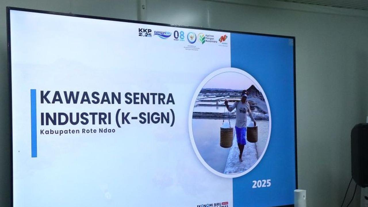 Pembangunan Kawasan Industri Garam Nasional Rote Ditargetkan Rampung Juni 2026, Siap Kurangi Impor