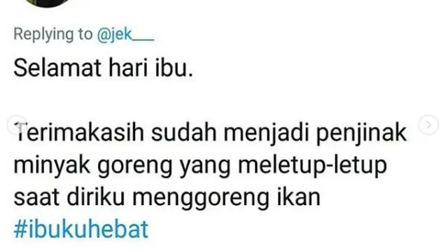 cuitan ibuku hebat (foto:twitter/@twider.id)