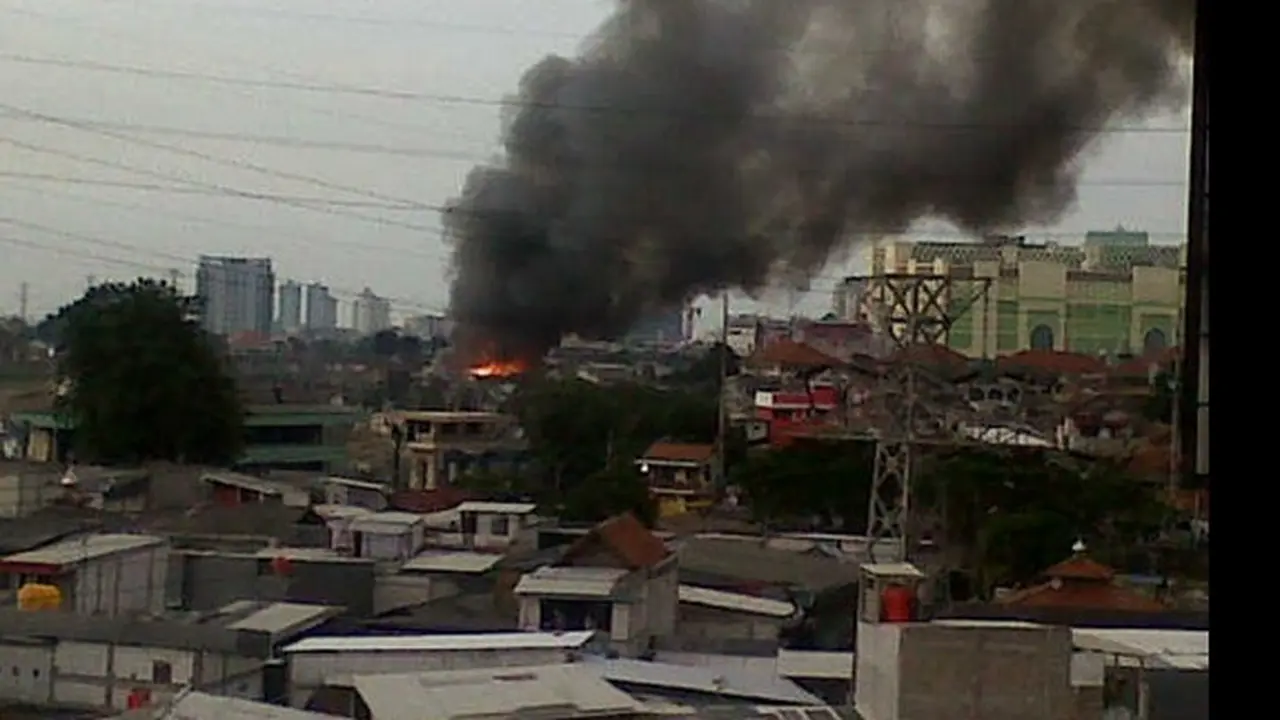 kebakaran di Tanah Abang