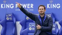 Manajer Chelsea, Frank Lampard, menyebut permainan timnya tak seperti biasa meskipun berhasil meraih kemenangan 1-0 atas Leicester City di Piala FA 2019-2020. (AFP/Tim Keeton)