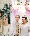 Salshabilla Adriani sendiri memilih kebaya adat Sunda lansiran @svarna_byikatindonesia milik @didiet_maulana saat melangsungkan akad nikah dengan Ibrahim Risyad. [@morden.co].