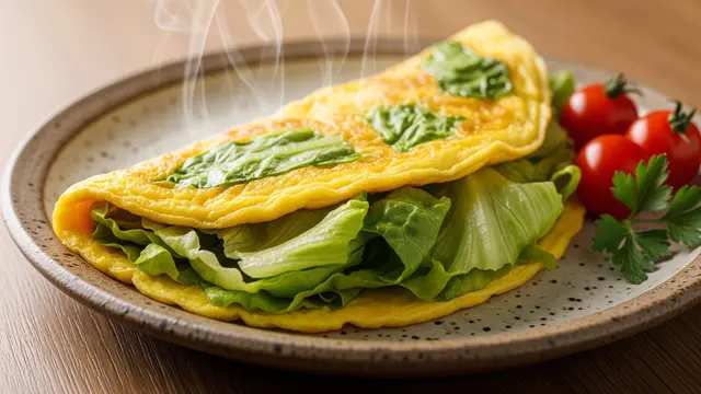 Resep Telur Dadar Selada (AI Generated)