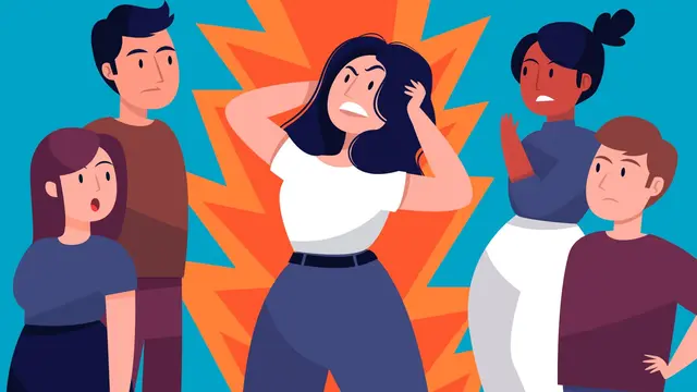 Ilustrasi orang toxic