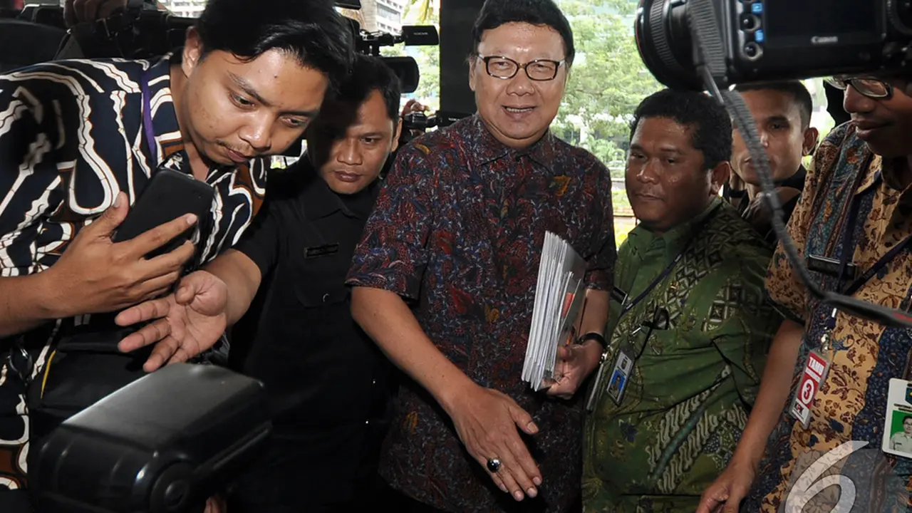 Tjahjo Kumolo Bahas Rekening Gendut dengan KPK