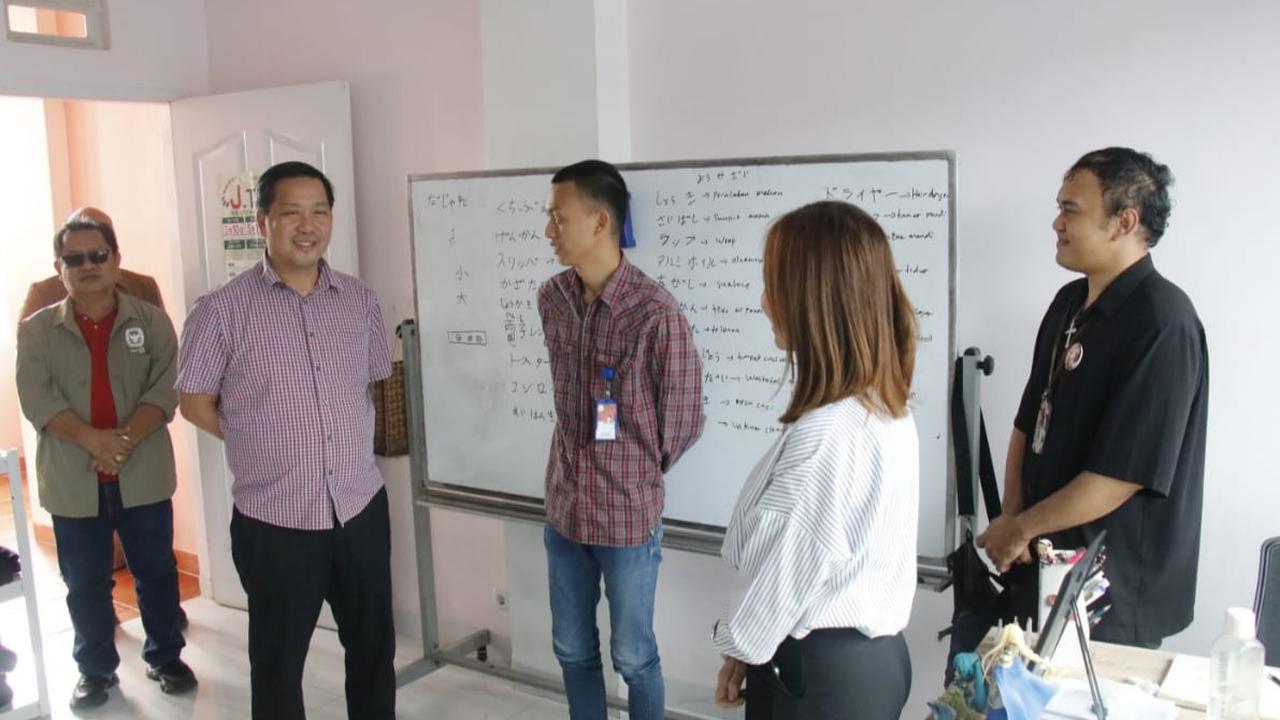 Steven Kandouw kunjungi Lembaga Pelatihan Tenaga Kerja Sunagu Jepang