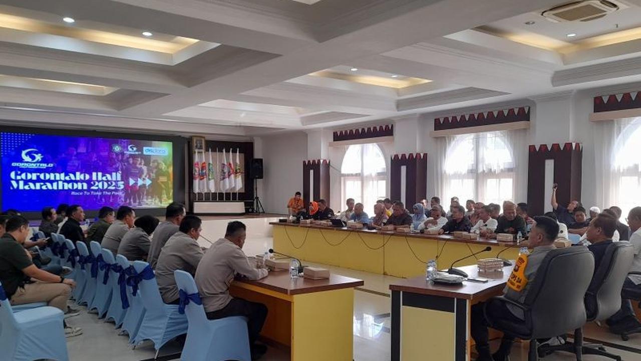 Gorontalo Half Marathon 2025 Siap Digelar 7 Desember, Pemprov Targetkan Sukses Besar