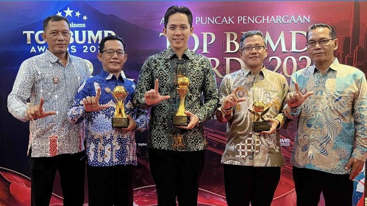 Perumda Tirta Jasa Lampung Selatan Raih TOP BUMD Awards 2026, Tingkatkan Kualitas Pelayanan Air Bersih